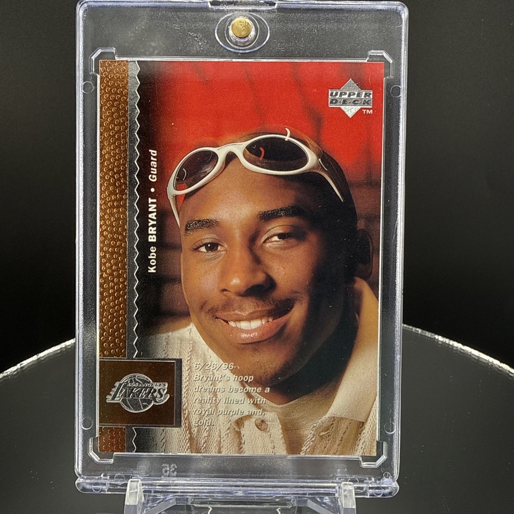 1996-97 Upper Deck Kobe Bryant Rookie RC #58 Los Angeles Lakers HOF